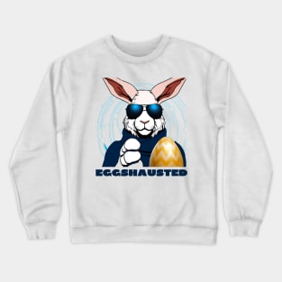 Eggshausted (2) Crewneck Sweatshirt